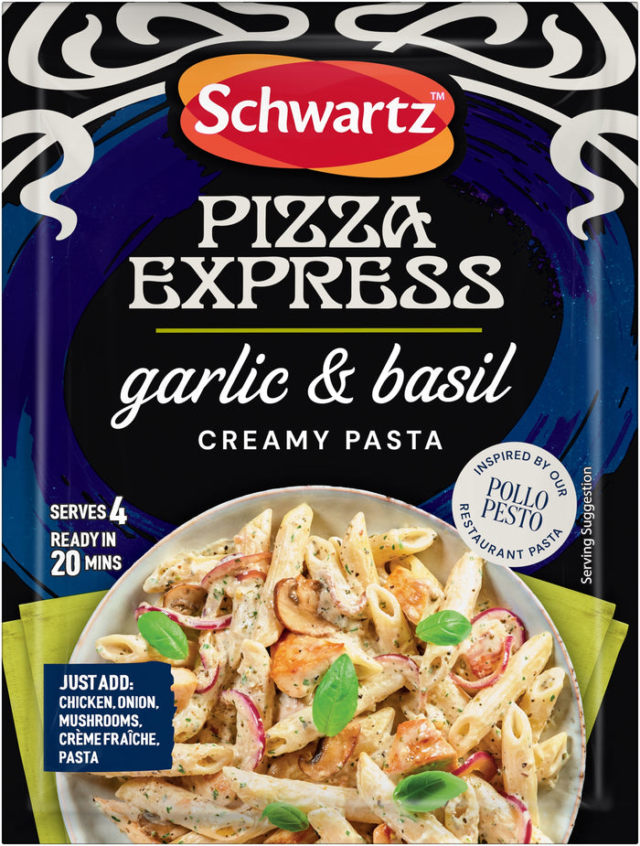 Pizza Express Garlic & Basil Creamy Pasta