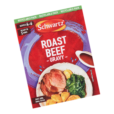 Schwartz roast beef gravy packet