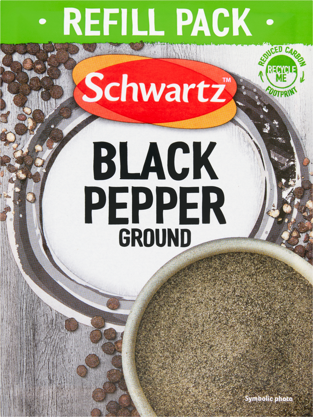 Ground Black Pepper Refill  27g