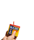 holding an old bay seasoning product