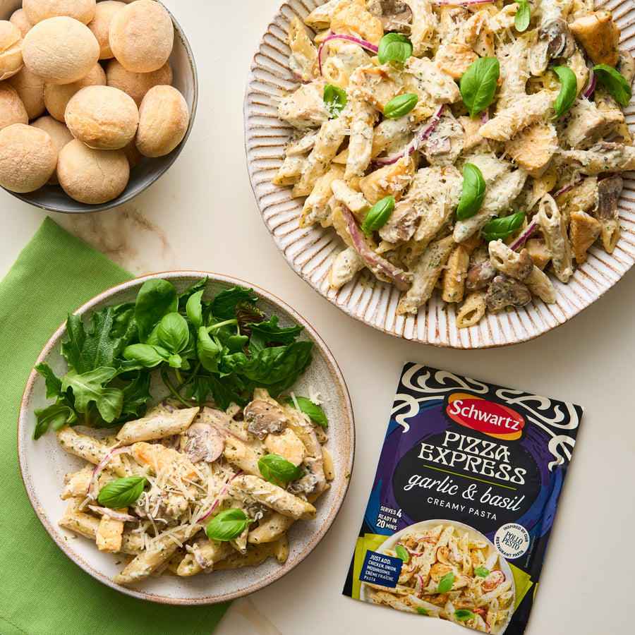 Pizza Express Garlic Basil Pasta