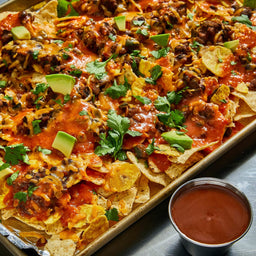 Sheet Pan Chipotle Bean Nachos Boh Restaurant Edition Chipotle