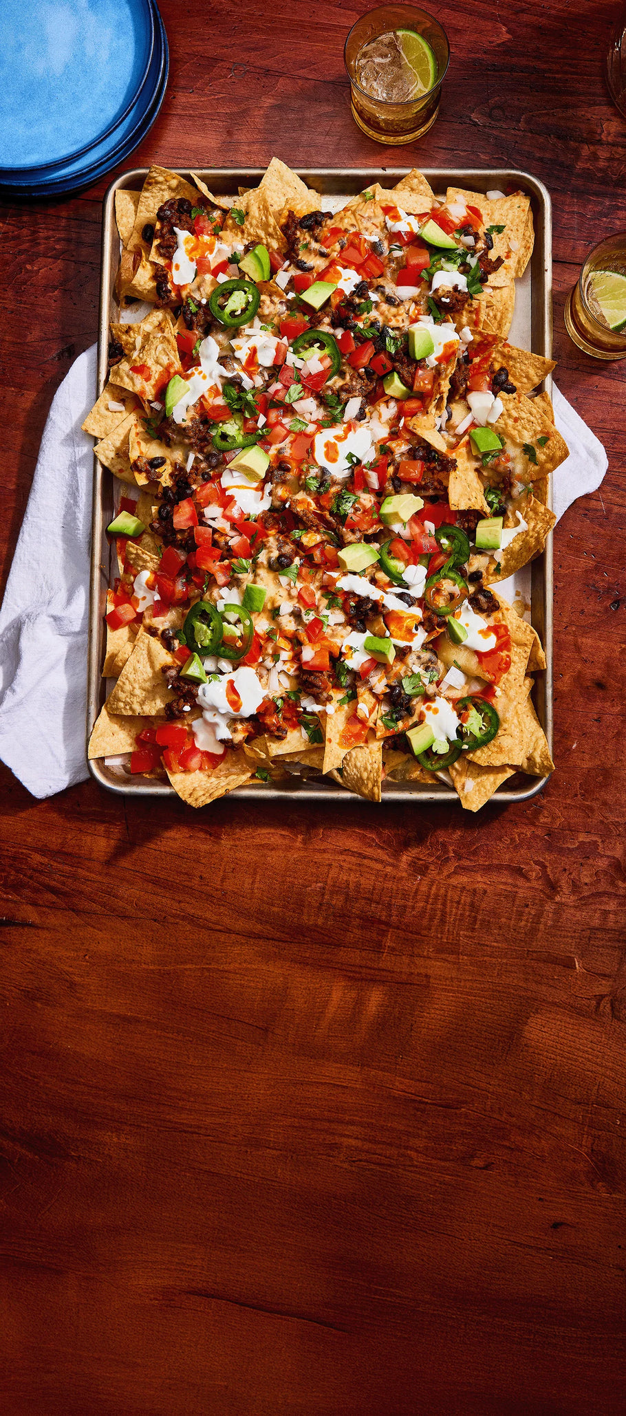 Ultimate Cholula Nachos