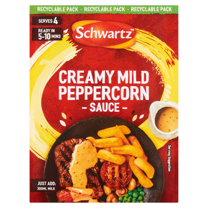 Creamy Mild Peppercorn Sauce