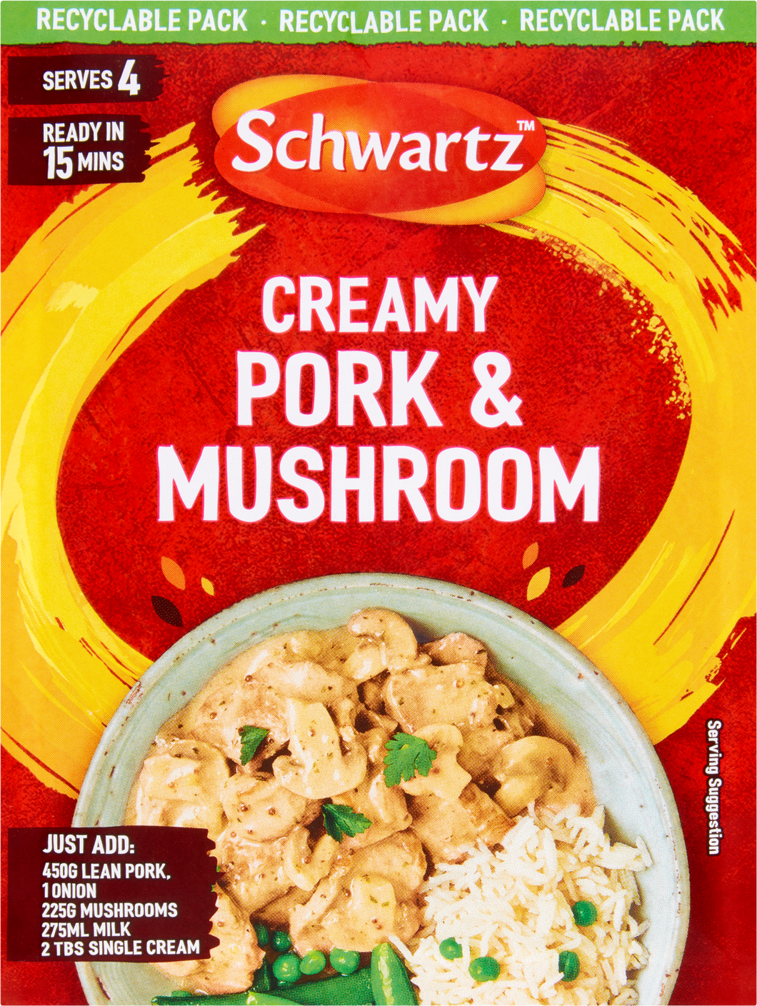Creamy Pork and Mushroom Recipe Mix