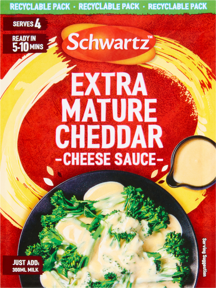 Schwartz Extra Mature Cheddar Cheese Sauce