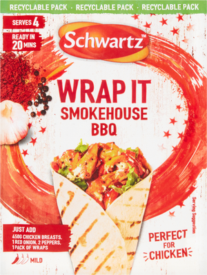 Schwartz Smokehouse BBQ Wrap It Recipe Mix