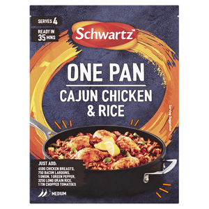 One Pan - Cajun Chicken & Rice