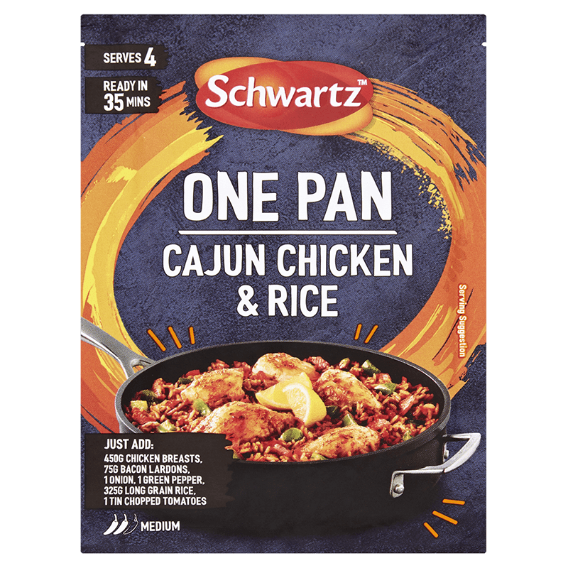 One Pan - Cajun Chicken & Rice