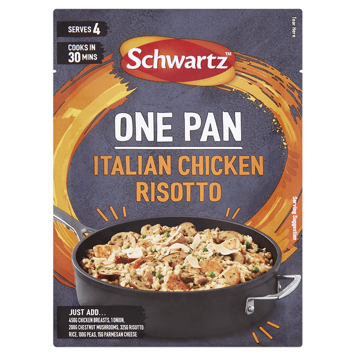 One Pan Italian Chicken Risotto